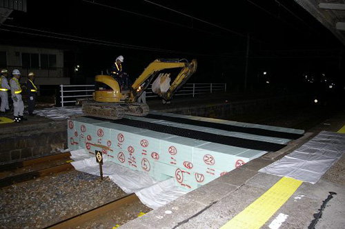 海田駅JDO現場工事