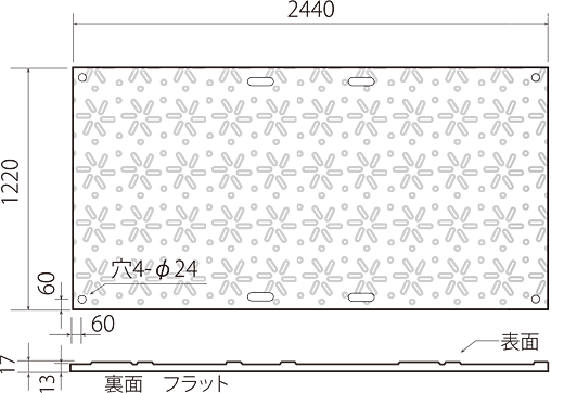 スーパージュライト48(ニューダイコク板)の仕様